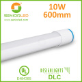 270/300 Ángulo de haz T8 Luz de tubo LED con cubierta transparente / helada